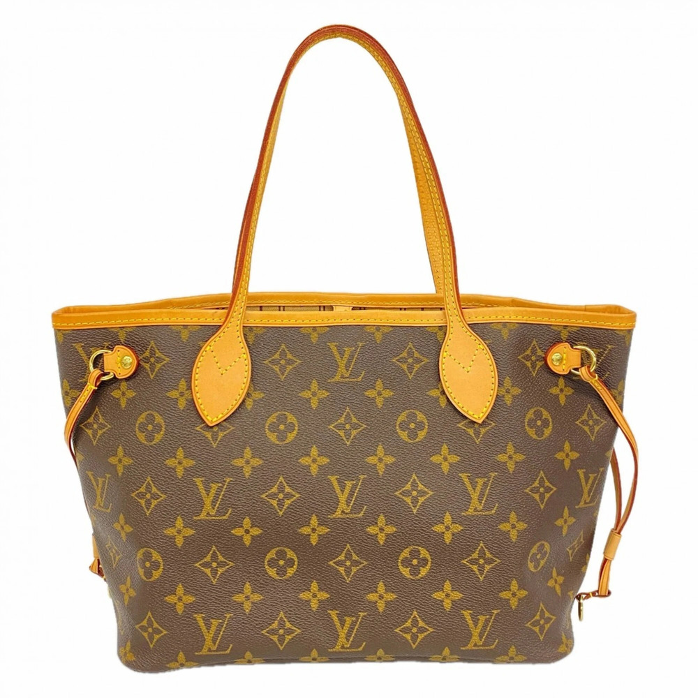 LOUIS VUITTON Brown Monogram Neverfull PM Tote Bag - Picture 1 of 10